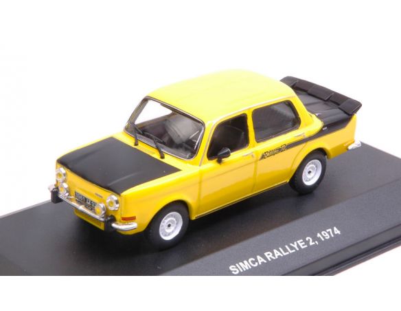 Solido SL4302900 SIMCA RALLY 2 1974 YELLOW/BLACK 1:43 Modellino