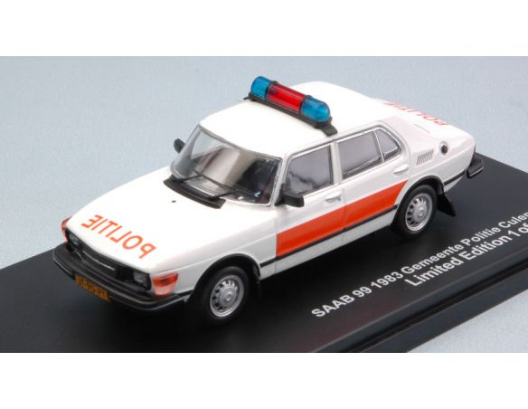 Triple 9 T9-43071 SAAB 99 1983 GEMEENTE POLITIE CULEMBORG 1:43 Modellino