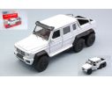Welly WE43704FW MERCEDES G63 AMG 6x6 WHITE cm13 Modellino