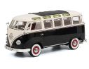 Schuco SH0287 VW T1B SAMBA BLACK/WHITE 1:18 Modellino