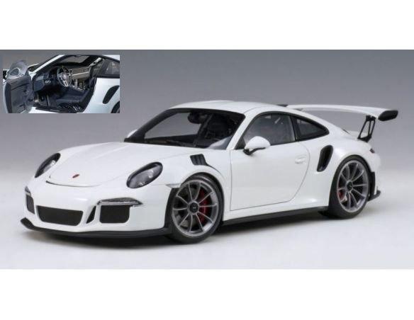 Auto Art / Gateway AA78166 PORSCHE 911 (991) GT3 RS 2016 WHITE 1:18 Modellino