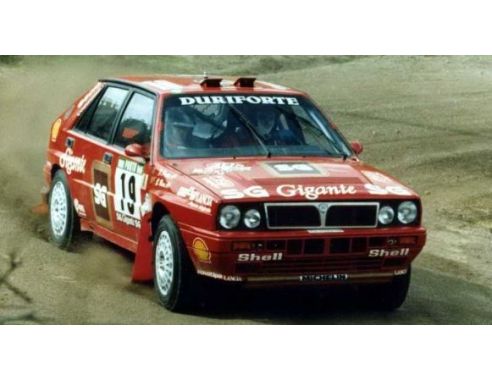 Trofeu TFRRAL63 LANCIA DELTA INTEGRALE 16v N.16 5th RALLY OF PORTUG.1990 BICA-PRATA 1:43 Modellino