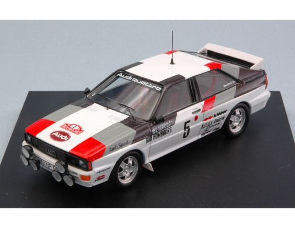 Trofeu TF1602 AUDI QUATTRO N.5 RETIRED MONTE CARLO 1981 H.MIKKOLA-A.HERTZ 1:43 Modellino