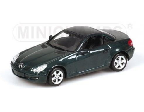 Minichamps PM400033130 MERCEDES SLK GREEN 1:43 Modellino
