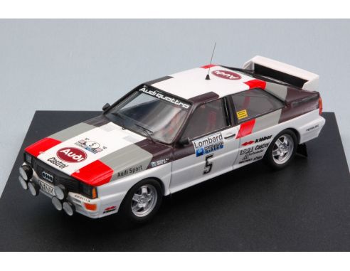 Trofeu TF1604 AUDI QUATTRO N.5 WINNER R.A.C.1981 H.MIKKOLA-A.HERTZ 1:43 Modellino