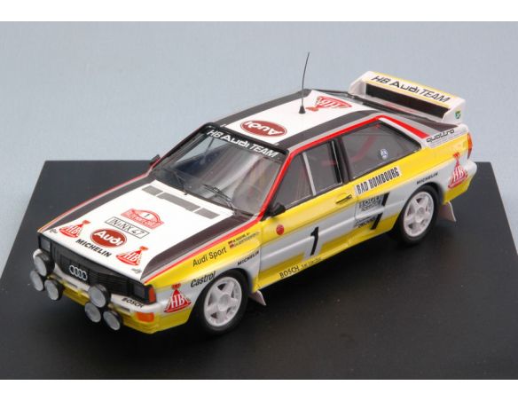 Trofeu TF1610 AUDI QUATTRO N.3 WINNER MONTE CARLO 1984 W.ROHRL-C.GEISTDORFER 1:43 Modellino