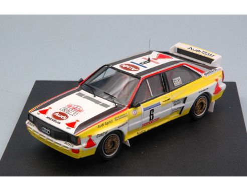 Trofeu TF1619 AUDI QUATTRO N.6 5th TOUR DE CORSE 1984 S.BLOMQVIST-B.CEDERBERG 1:43 Modellino