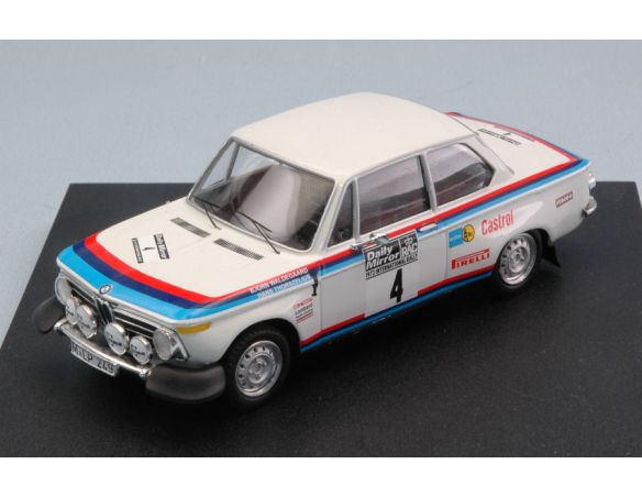 Trofeu TF1711 BMW 2002 N.4 7th R.A.C. RALLY 1973 B.WALDEGAARD-H.THORSZELIUS 1:43 Modellino