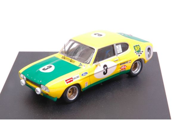 Trofeu TF2307 FORD CAPRI 2600 RS N.3 2nd 24 H SPA 1972 G.BIRRELL-C.BOURGOIGNIE 1:43 Modellino