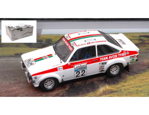 Trofeu TFBRL04 FORD ESCORT MKII N.22 R.A.C.RALLY 1976 P.AIRIKKALA-M.GREASLEY 1:43 Modellino
