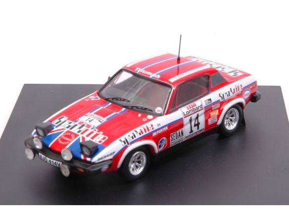 Trofeu TF2009 TRIUMPH TR7 N.14 9th SCOTTISH RALLY 1980 R.CLARK-J.PORTER 1:43 Modellino
