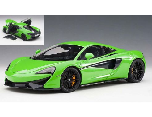 Auto Art / Gateway AA76042 MC LAREN 570S 2016 MANTIS GREEN/BLACK WHEELS 1:18 Modellino