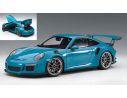 Auto Art / Gateway AA78167 PORSCHE 911 (991) GT3 RS 2016 MIAMI BLUE/DARK GREY 1:18 Modellino