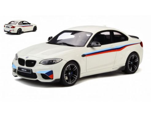 Ixo model GT758 BMW M2 ALPINE WHITE 1:18 Modellino
