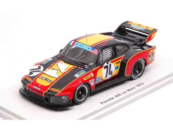 Spark Model S5093 PORSCHE 935 N.74 DNF LM 1979 J.P.JARIER-R.TOWNSEND-R.TOUROUL 1:43 Modellino