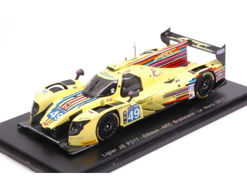 Spark Model S5830 LIGIER JS P217 N.49 46th LM 2017 KONOPKA-CALKO-BREUKERS 1:43 Modellino