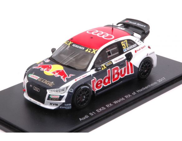 Spark Model S5861 AUDI S1 EKS RX WORLD OF HOCKENHEIM 2017 T.HEIKKINEN 1:43 Modellino