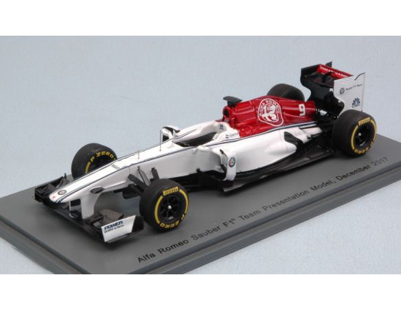 Spark Model S6051 ALFA ROMEO SAUBER F1 PRESENTATION 2018 1:43 Modellino