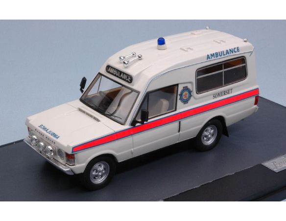 Matrix MX11701-031 LAND ROVER RANGE ROVER - HERBERT LOMAS AMBULANCE 1:43 Modellino