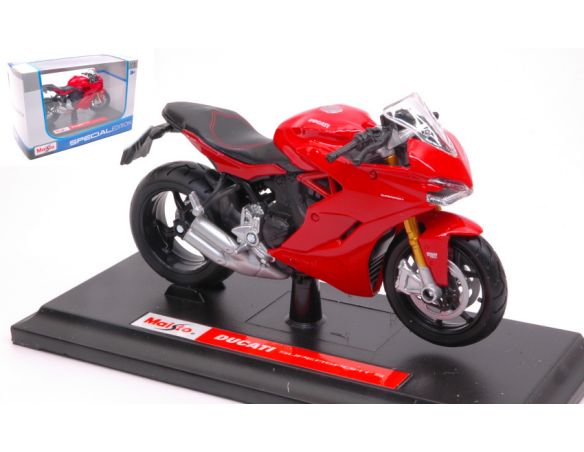 Maisto MI17040 DUCATI SUPERSPORT S 2017 RED 1:18 Modellino