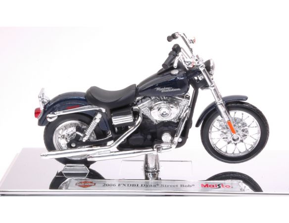 Maisto MI14555 HARLEY DAVIDSON 2006 FXDBI DYNA STREET BOB 1:18 Modellino