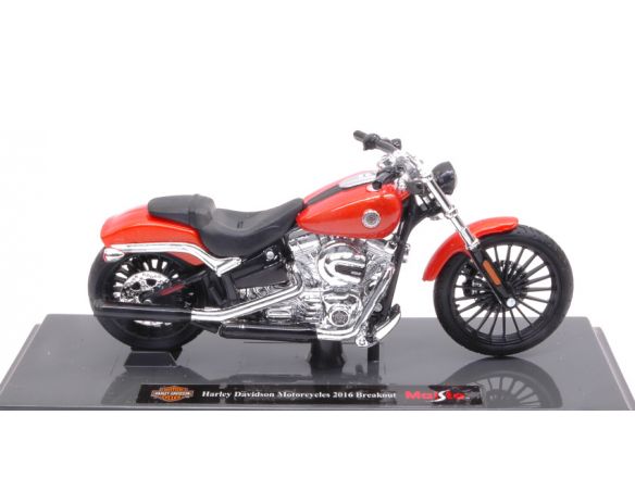 Maisto MI17083 HARLEY DAVIDSON MOTORCYCLES 2016 BREAKOUT 1:18 Modellino
