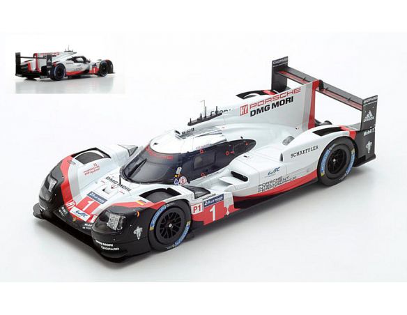 Spark Model S18320 PORSCHE 919 HYBRID N.1 DNF LM 2017 JANI-LOTTERE-TANDY 1:18 Modellino