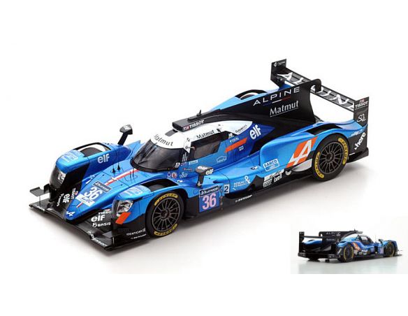 Spark Model S18325 ALPINE A470 N.36 11th LM 2017 DUMAS-MENEZES-RAO 1:18 Modellino