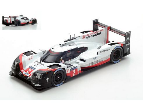 Spark Model S18LM17 PORSCHE 919 HYBRID N.2 WINNER LM 2017 BERNHARD-BAMBER-HARTLEY 1:18 Modellino