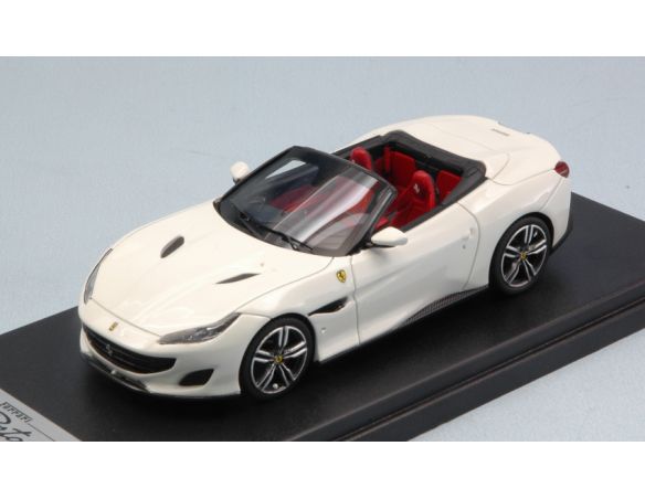 Looksmart LS480SC FERRARI PORTOFINO OPEN ROOF ITALIA WHITE 1:43 Modellino