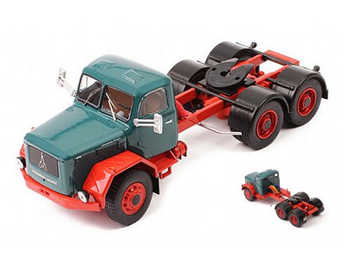 Ixo model TR017 MAGIRUS JUPITER 6x6 GREEN/RED 1:43 Modellino