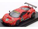 Looksmart LSLM068 FERRARI 488 GTE N.82 ACCIDENT LM 2017 T.VILANDER-G.FISICHELLA-P.KAFFER Modellino