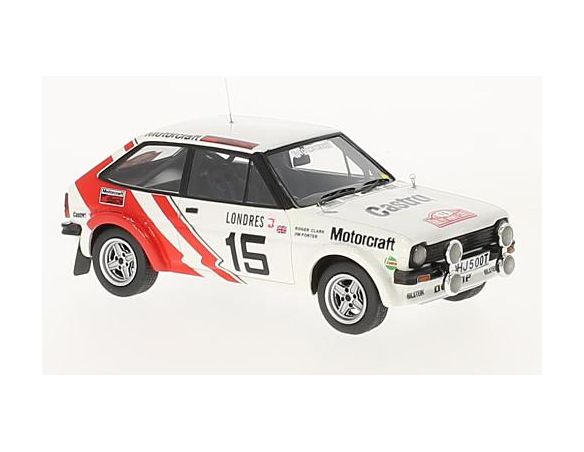 Neo Scale Models NEO45381 FORD FIESTA 1600 Gr.2 N.15 13th MONTE CARLO 1979 R.CLARK-J.PORTER 1:43 Modellino