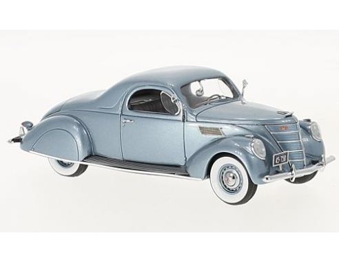 Neo Scale Models NEO45752 LINCOLN ZEPHYR COUPE' 1937 LIGHT BLUE METALLIC 1:43 Modellino