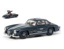 Schuco SH2496 MERCEDES 300SL 1954 BLUE 1:43 Modellino