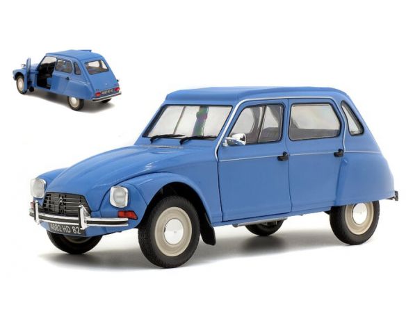 Solido SL1800305 CITROEN DYANE 1974 BLEU MYOSOTIS 1:18 Modellino