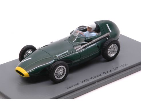 Spark Model S4870 VANWALL VW57 STIRLING MOSS 1958 N.1 WINNER DUTCH GP 1:43 Modellino
