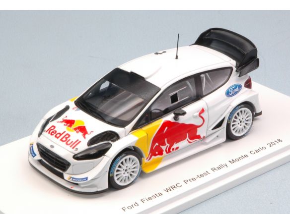 Spark Model S5172 FORD FIESTA WRC TEST CAR FOR 2018 S.OGIER-J.INGRASSIA 1:43 Modellino