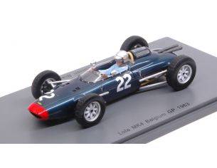 Spark Model S5330 LOLA MK4 L.BIANCHI 1963 N.22 ACCIDENT BELGIUM GP 1:43 Modellino