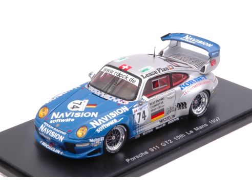 Spark Model S5514 PORSCHE 911 GT2 N.74 10th LM 1997 A.AHRLE-B.EICHMANN-A.PILGRIM 1:43 Modellino