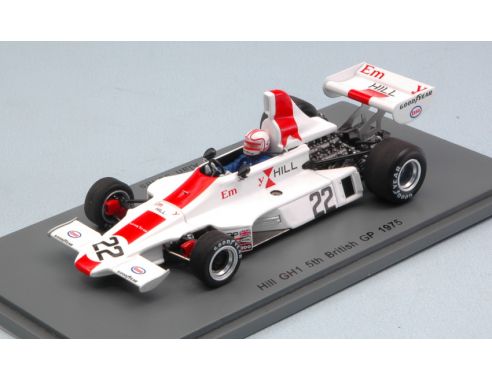Spark Model S5675 HILL GH1 A.JONES 1975 N.22 5th BRITISH GP 1:43 Modellino