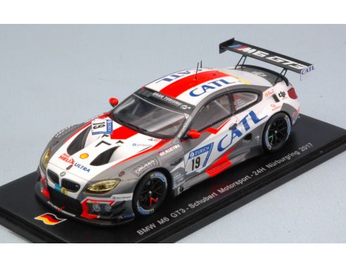 Spark Model SG365 BMW M6 GT3 N.19 12th 24 H NURBURGRING 2017 KLINGMANN-EDWARDS-ONSLOW 1:43 Modellino