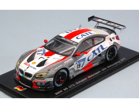 Spark Model SG365 BMW M6 GT3 N.19 12th 24 H NURBURGRING 2017 KLINGMANN-EDWARDS-ONSLOW 1:43 Modellino