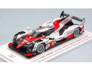 Spark Model SJ053 TOYOTA TS50 HYBRID N.8 WINNER FUJI 2017 BUEMI-DAVIDSON-NAKAJIMA 1:43 Modellino