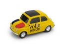 Brumm BMBR061 FIAT 500 BRUMS BELGIO VOLLE PETROLE/EEN FRIET JE STEKEN? 1:43 Modellino