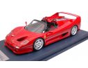 Looksmart LS18FC05SA FERRARI F50 SPIDER ROSSO CORSA C/VETRINA 1:18 Modellino