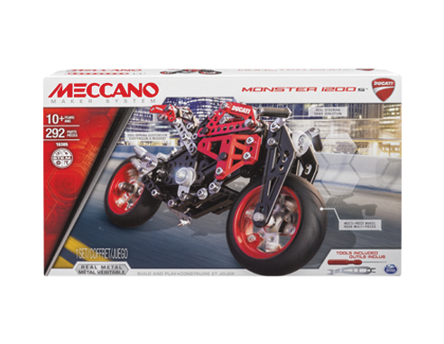 Meccano MEC6027038 DUCATI MONSTER 1200 S PZ.292 Modellino