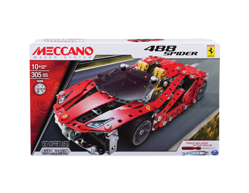 Meccano MEC6028974 FERRARI 488 GTB PZ.305 Modellino