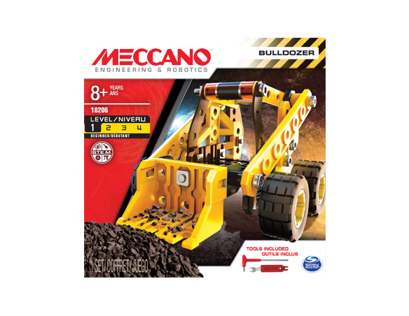Meccano MEC6043090 BULLDOZER Modellino