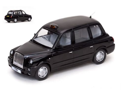 SunStar SS5251 LONDON TAXI AUSTIN TX4 RHD 2006 BLACK 1:18 Modellino